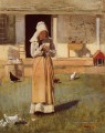 Das kranke Huhn Realismus Maler Winslow Homer